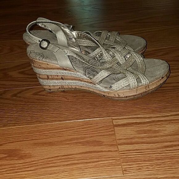 Adria burlap weave look Sz. 8 EEUC - Picture 2 of 4